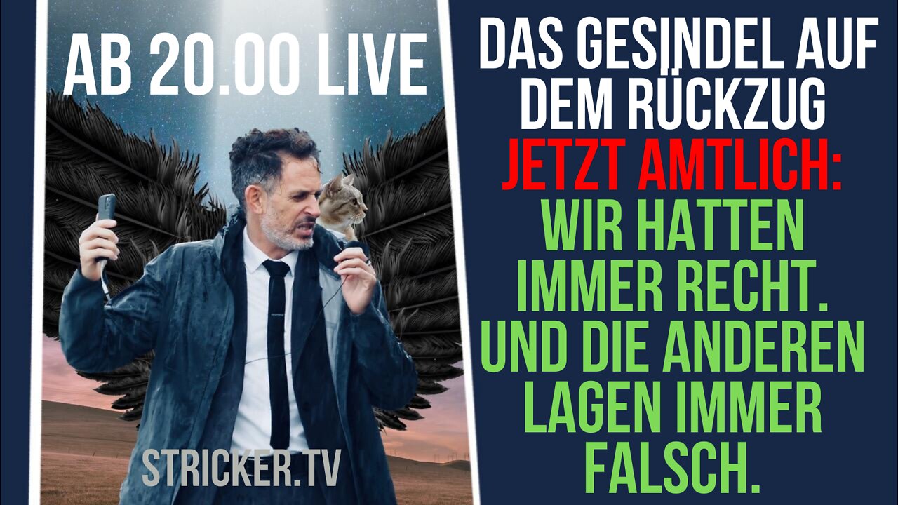 Das Gesindel auf dem Rückzug. Jetzt amtlich: WIR lagen immer richtig und SIE lagen immer falsch