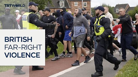 At least 147 arrested after UK far-right protests turn violent | NE