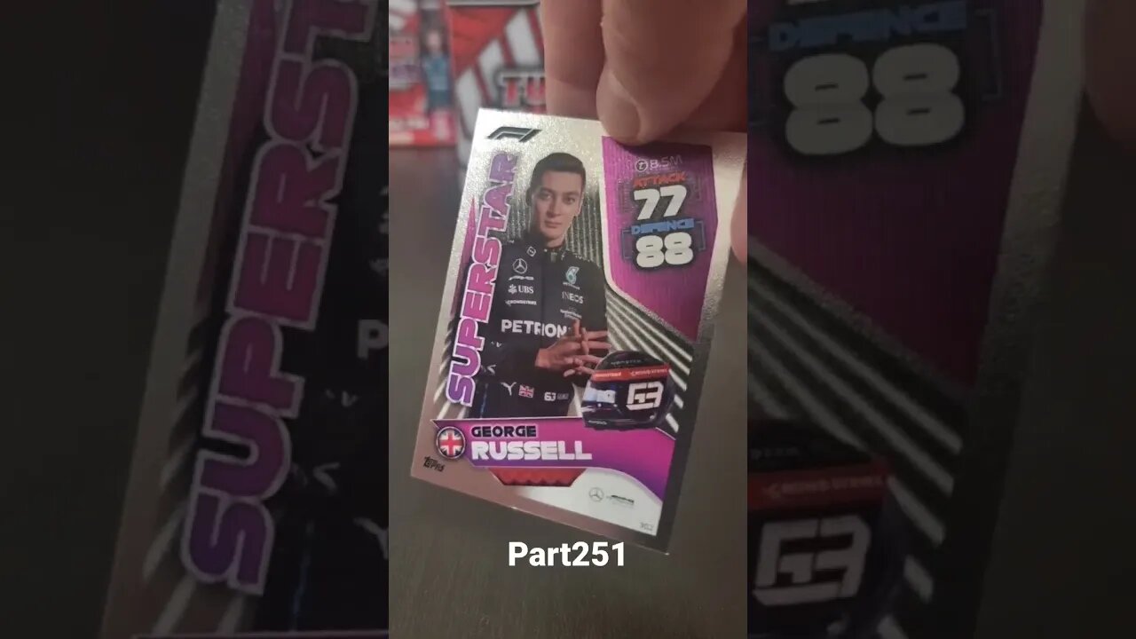 Topps Turbo Attax 2022 F1 Formula1 opening unboxing FRENCH GP2022