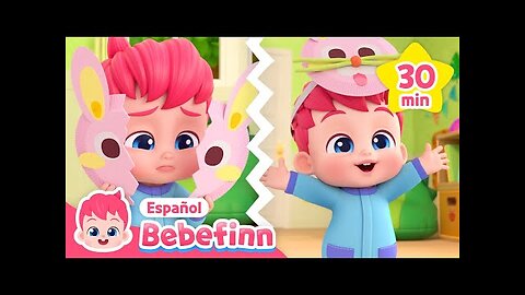 Mis Emociones😄😠😢😬 | Las Mejores Canciones Infantiles | Bebefinn en español