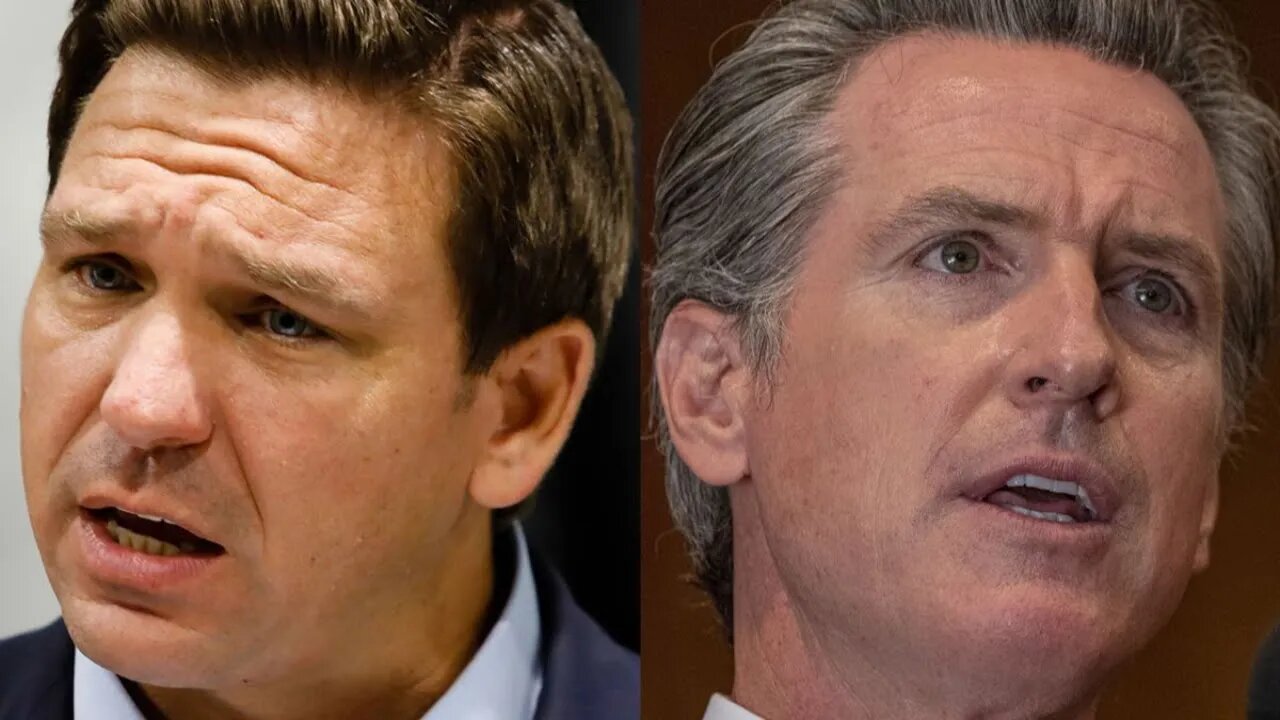 The COMMUNIST Vs. the FREEDOM FIGHTER (aka Newsom vs. DeSantis)