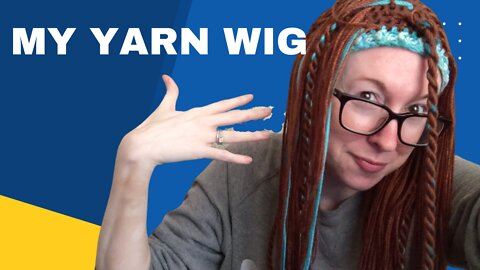 my yarn wig!!!