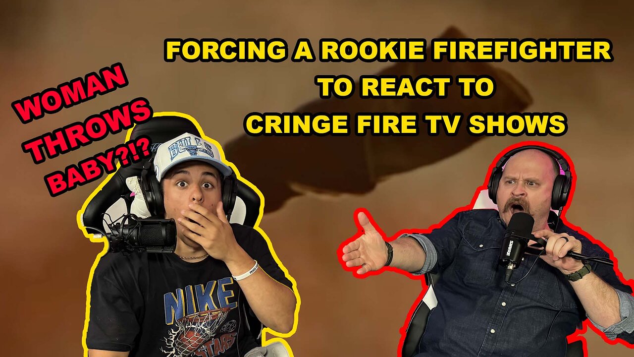 Medic Monday Ep. 018 | Forcing Rookie Firefighter to React to Cringe Fire TV Shows