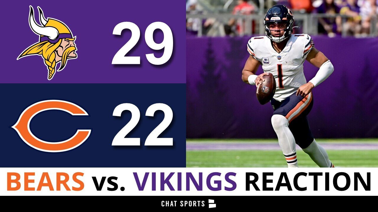 Bears vs. Vikings Postgame Show: Justin Fields Improves, Ihmir Smith-Marsette Blows It