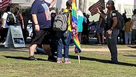 Confronting LGBT "MAGA" Activist