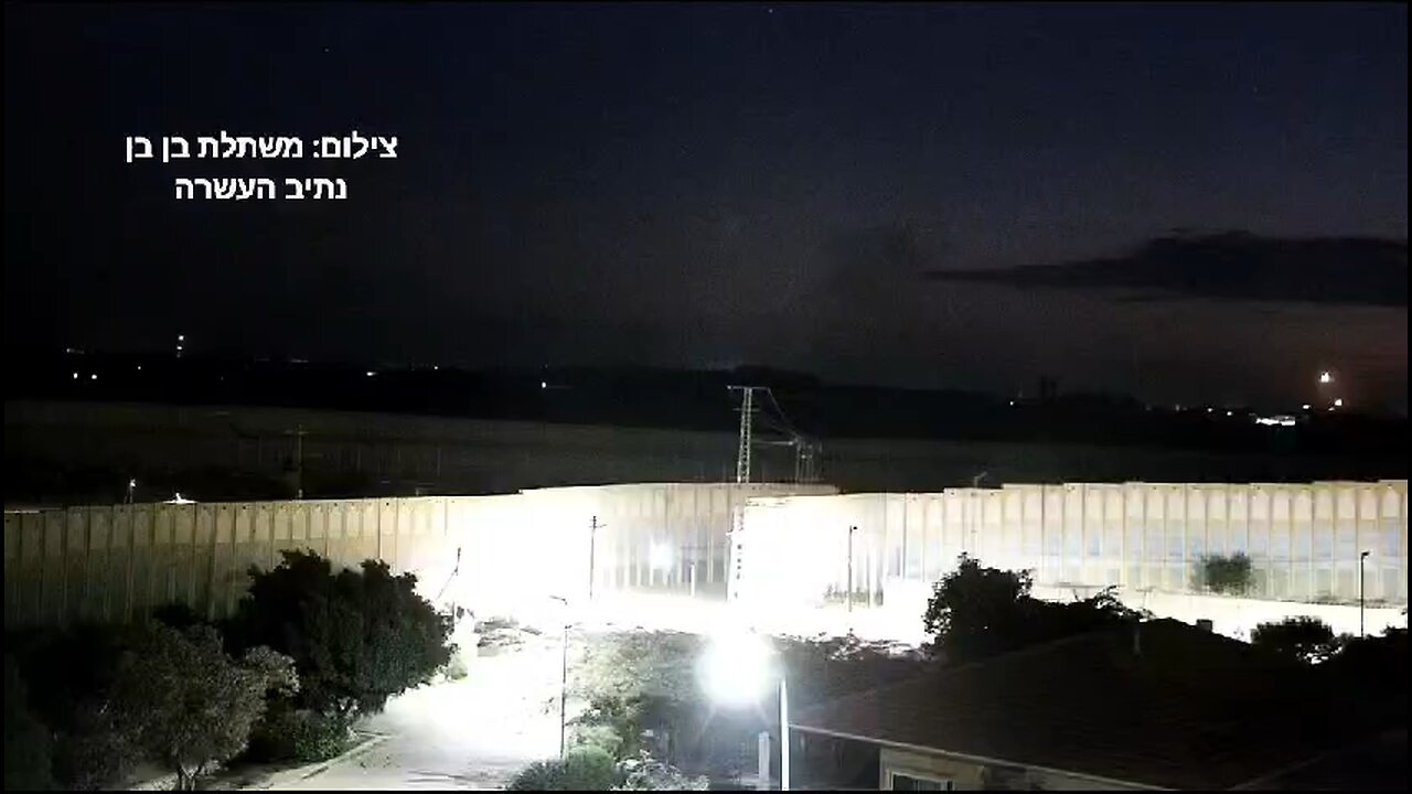 Gaza Hospital Hit by Islamic Jihad rocket caught on Israeli camera