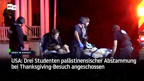 USA: Drei Studenten palästinensischer Abstammung bei Thanksgiving-Besuch angeschossen