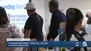 PBIA is busy with holiday travelers