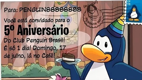 [Repostagem] Muitos Códigos e Moedas | 5 Anos De Club Penguin Brasil