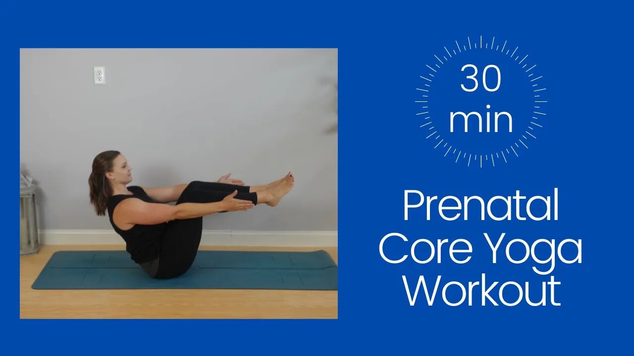 Prenatal Core Yoga Workout