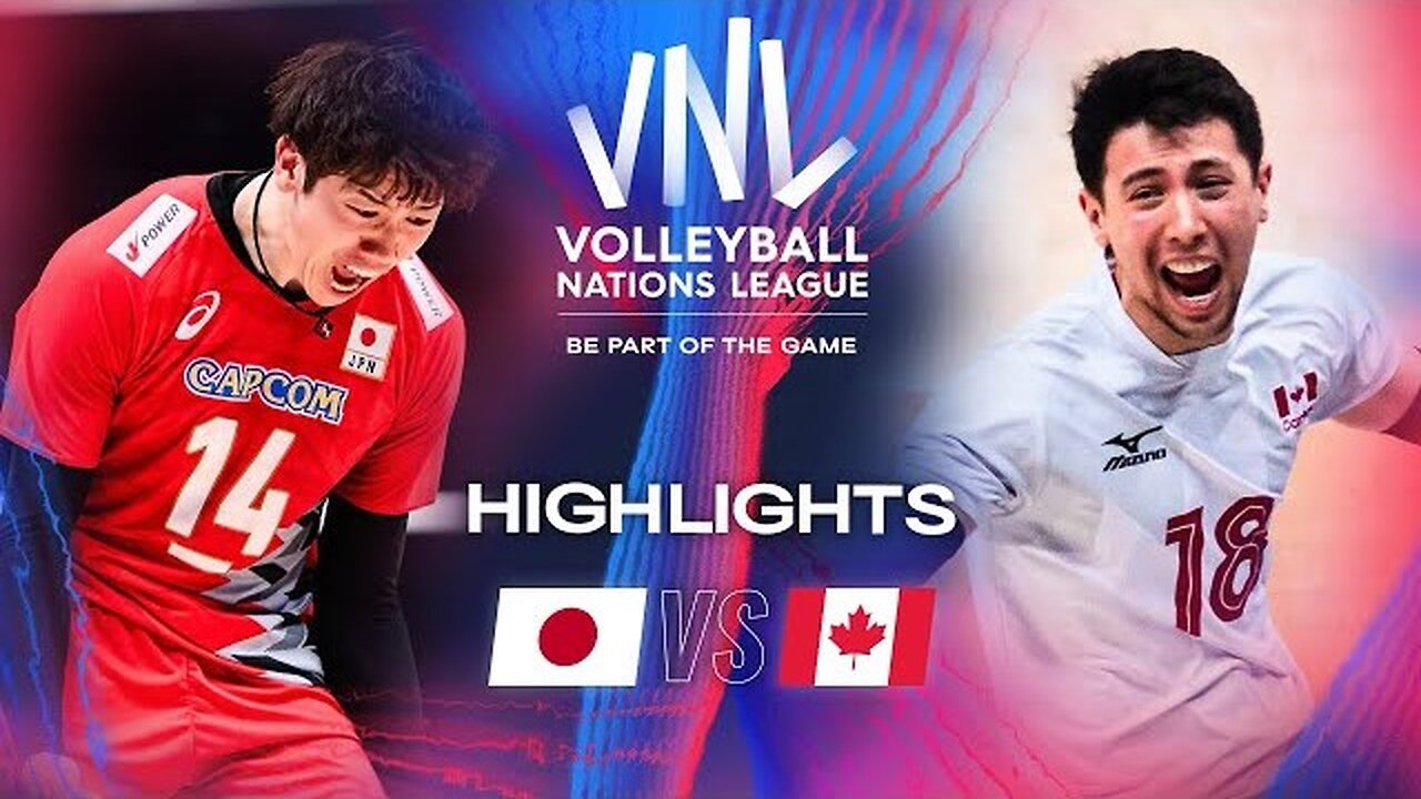 🔴 Men's VNL 2024 Quarterfinals | Highlights | 🇯🇵 JPN vs. 🇨🇦 CAN