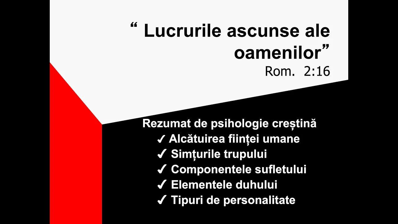 Rugăciune din alcătuirea întreită a omului
