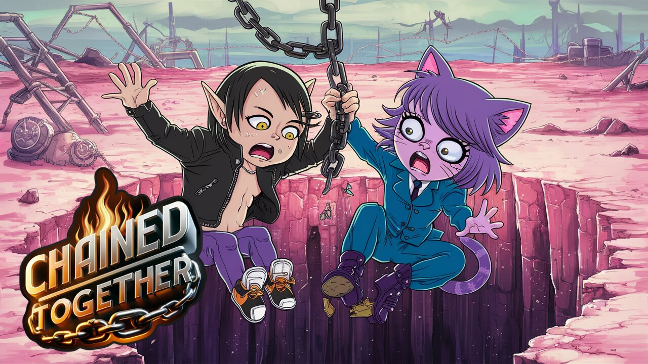 Sharing Chains, Sharing a Brain Cell | Chained Together with PixelKitten