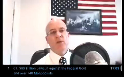 500 Trillion Dollar Lawsuit against US Gov