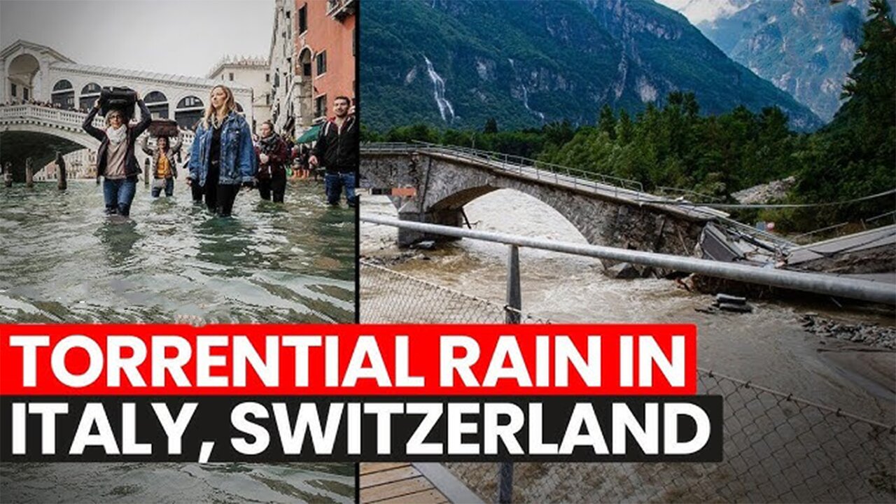 Italy and France hit by severe flooding after heavy rain