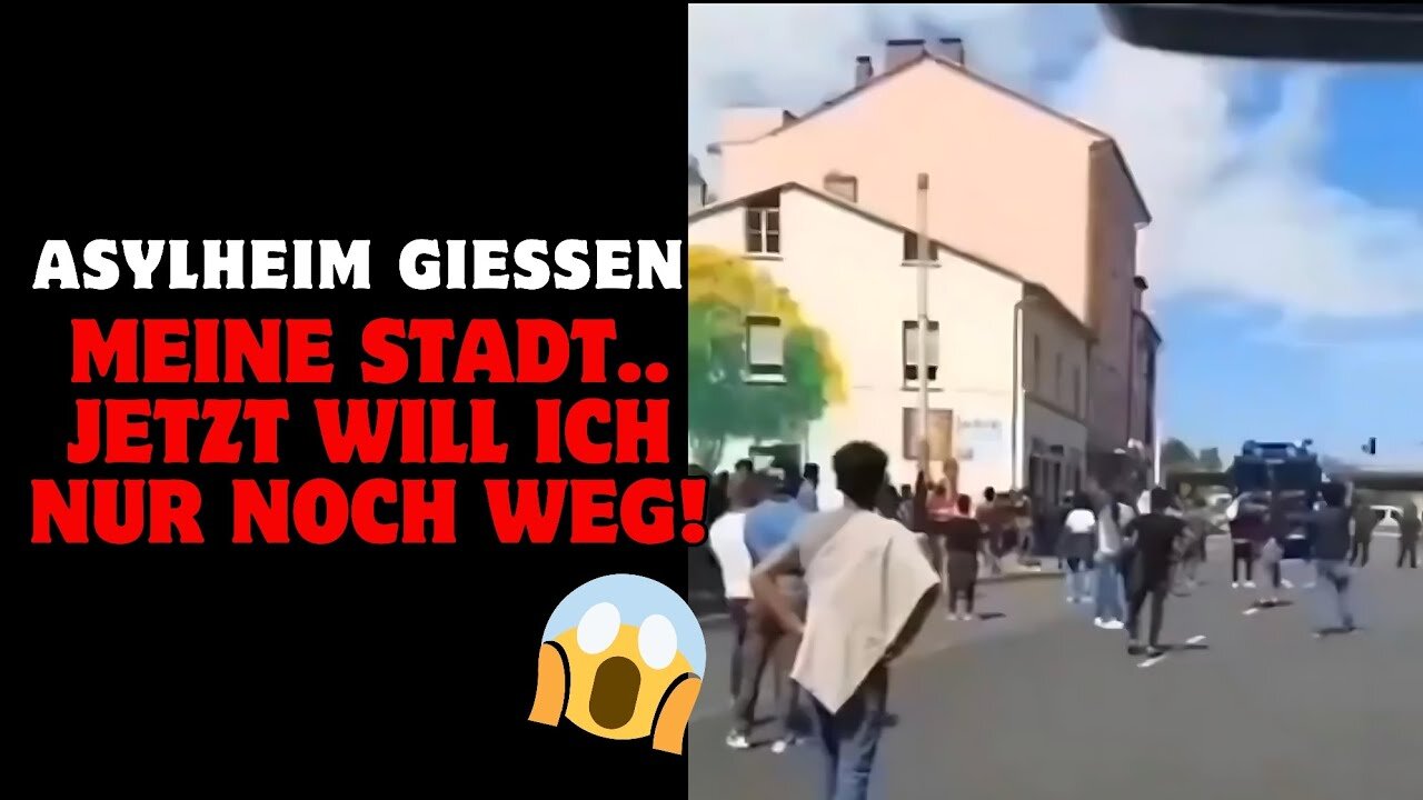 Asylheim: Meine Stadt.. jetzt will ich nur noch weg!@Deutschlands Wahnsinn🙈