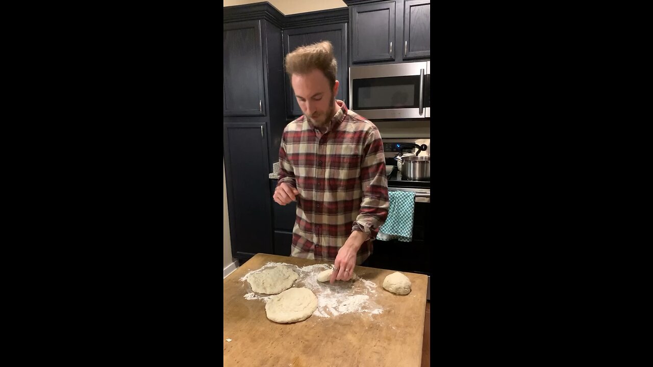 Making Homemade Pizza From Garden Vegetables