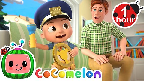 Wheels on the Bus (JJ’s Pretend) + MORE CoComelon Nursery Rhymes & Kids Songs