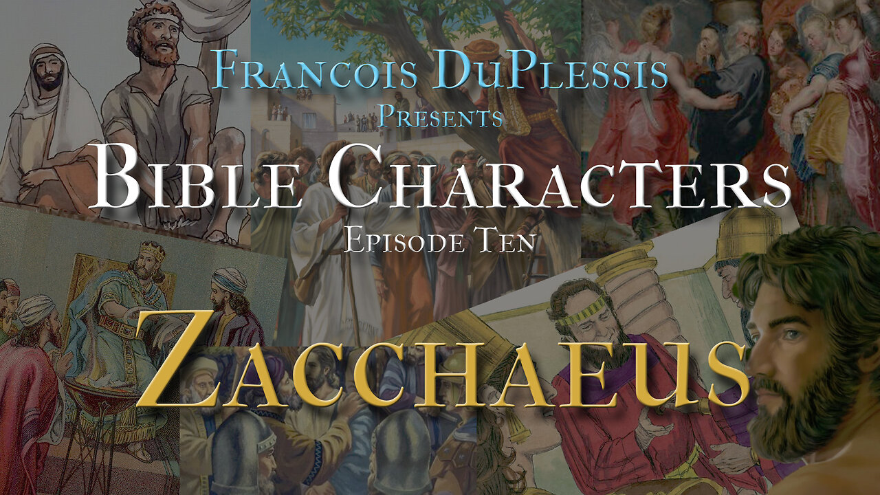 Bible Characters: 10 Zacchaeus by Francois du Plessis