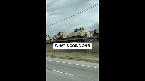 Military movement in Colorado HWY 85, Part 1