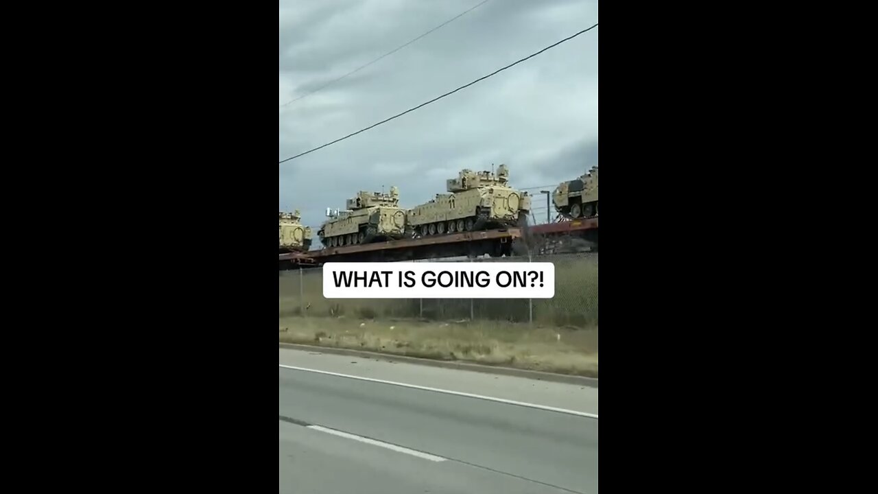 Military movement in Colorado HWY 85, Part 1