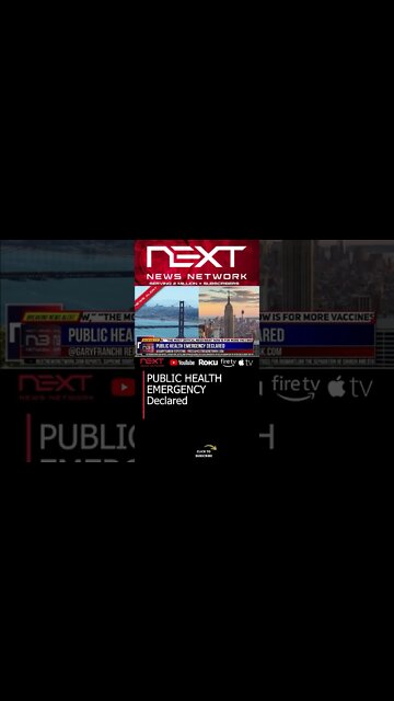 PUBLIC HEALTH EMERGENCY Declared #shorts