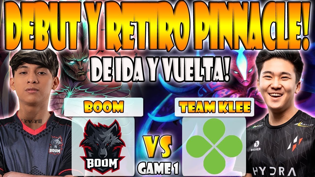 BOOM VS TEAM KLEE BO3[GAME 1]PAKAZS, MATTHEW VS DREAM -PINNACLE 25 YEAR ANNIVERSARY SHOW 2023-DOTA 2