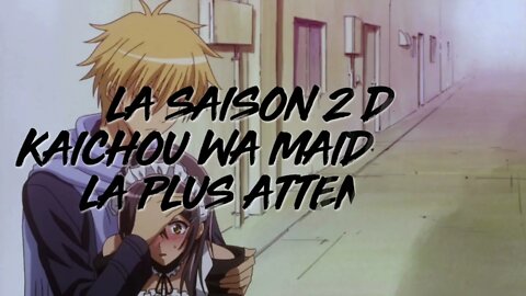 Date de sortie saison 2 de Kaichou wa Maid-sama