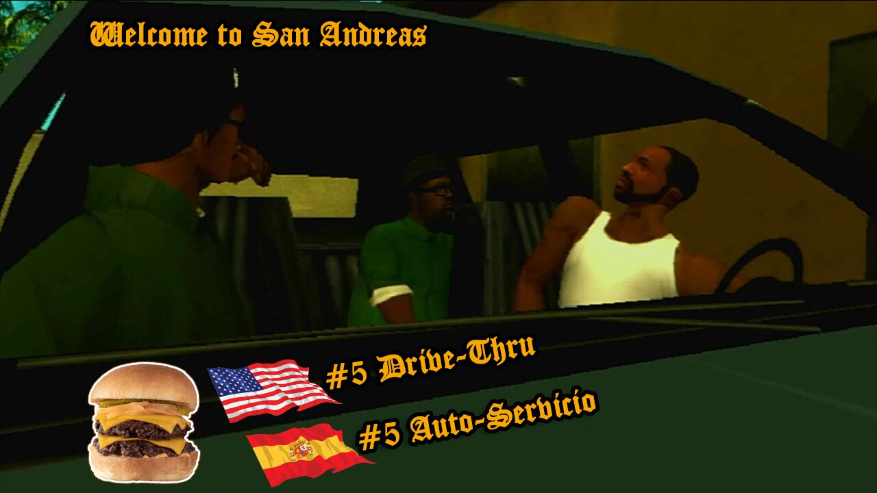 GTA San Andreas | #5 Drive-Thru | PlayStation 2