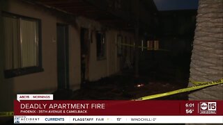 One dead in fire near 35th Avenue and Camelback Road