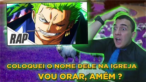 PASTOR REACT Rap do Zoro (One Piece) | Pelo Meu Sonho | Basara