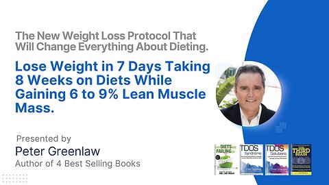 Lose Weight in 7 Days Taking 8 Weeks on Diets While Gaining 6 to 9% Lean Muscle Mass | R2M Protocol