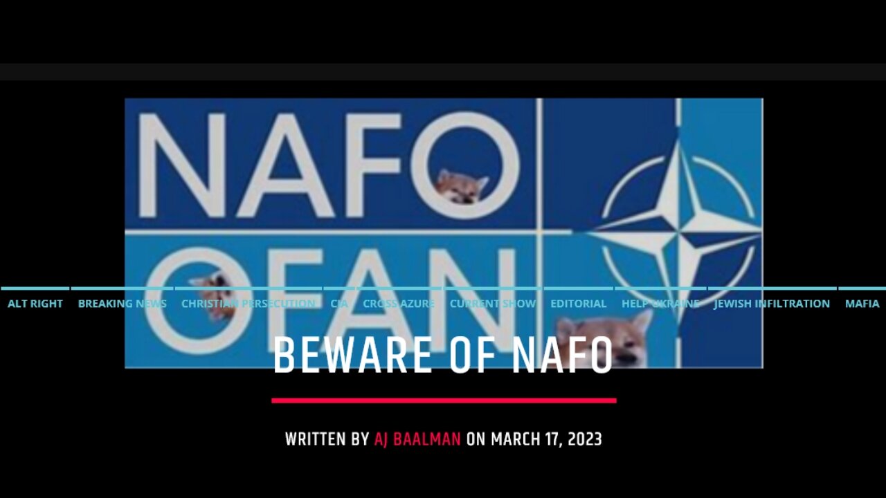 Beware Of NAFO