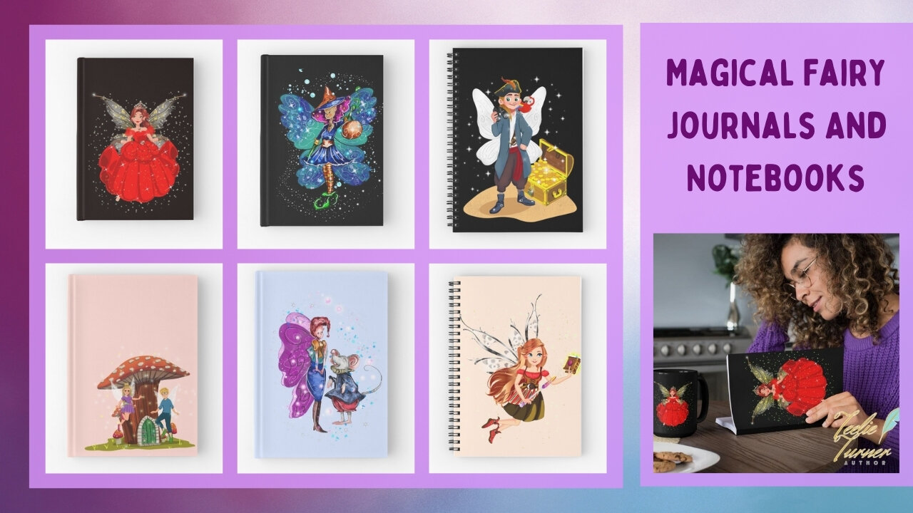 Teelie Turner Author | Magical Fairy Journals And Notebooks | Teelie Turner