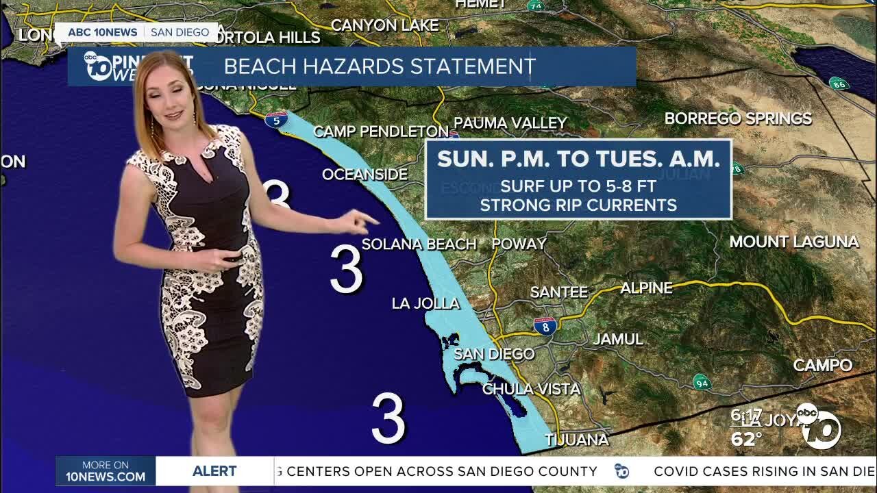 ABC 10News Pinpoint Weather with Meteorologist Leah Pezzetti