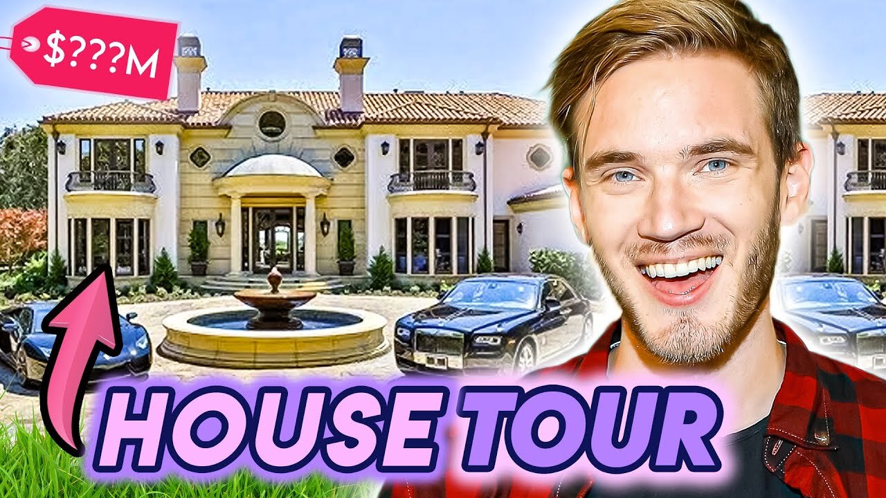 PewDiePie | House Tour | Brighton Mansion & Japan House