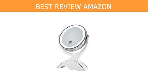 Snowflakes Double Lighted Mirror 10X Magnification Review