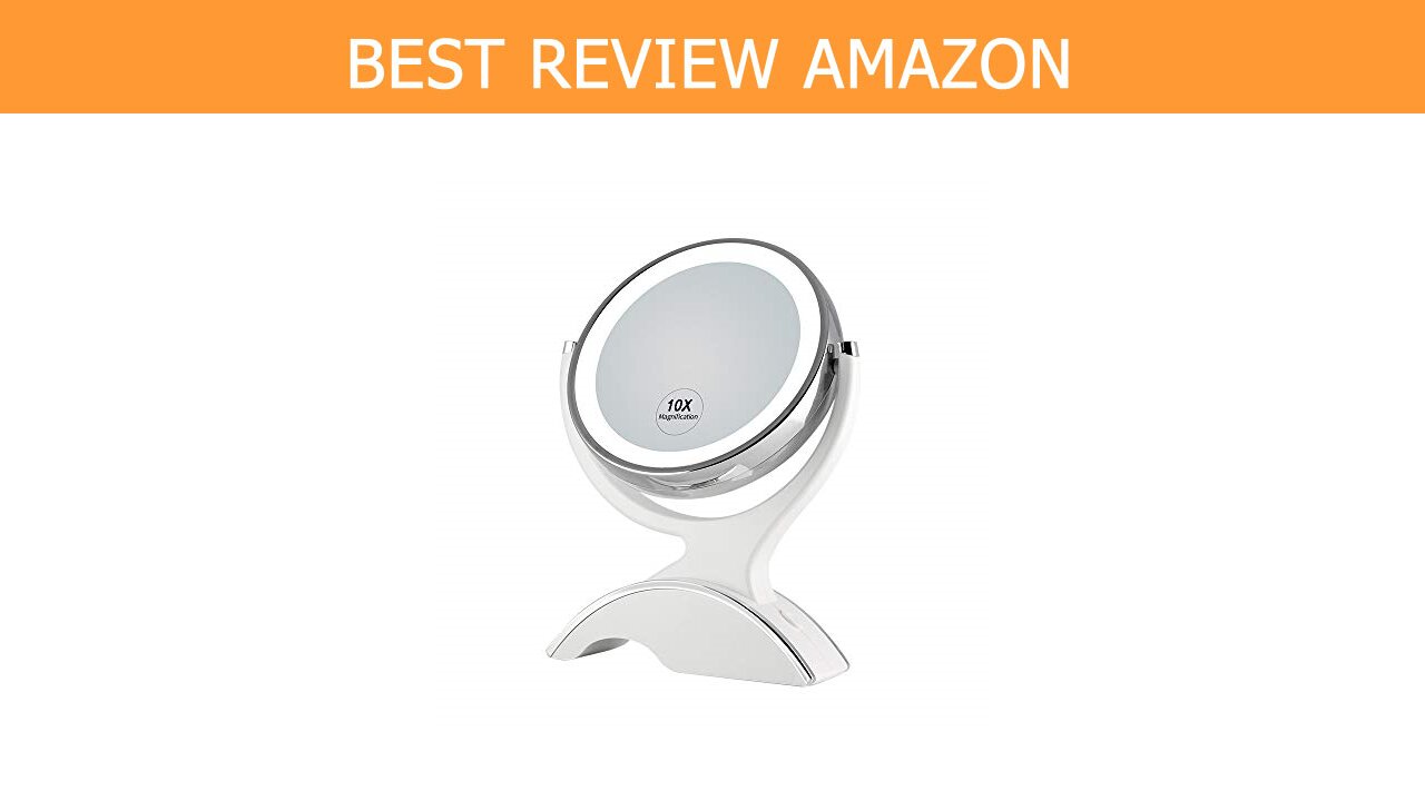 Snowflakes Double Lighted Mirror 10X Magnification Review