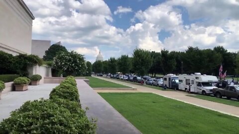 美国回归1776运动在华盛顿DC抗争第28天
