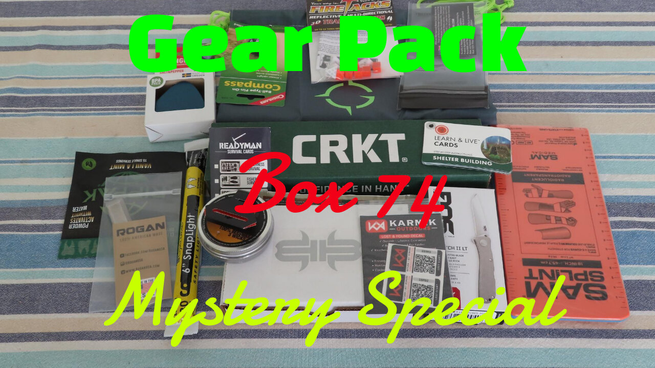 Gear Pack - Box 74 - Mystery Special