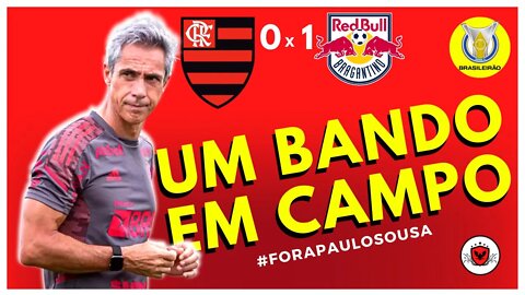 Flamengo perde para o RedBull Bragantino em mais uma atuação horrorosa