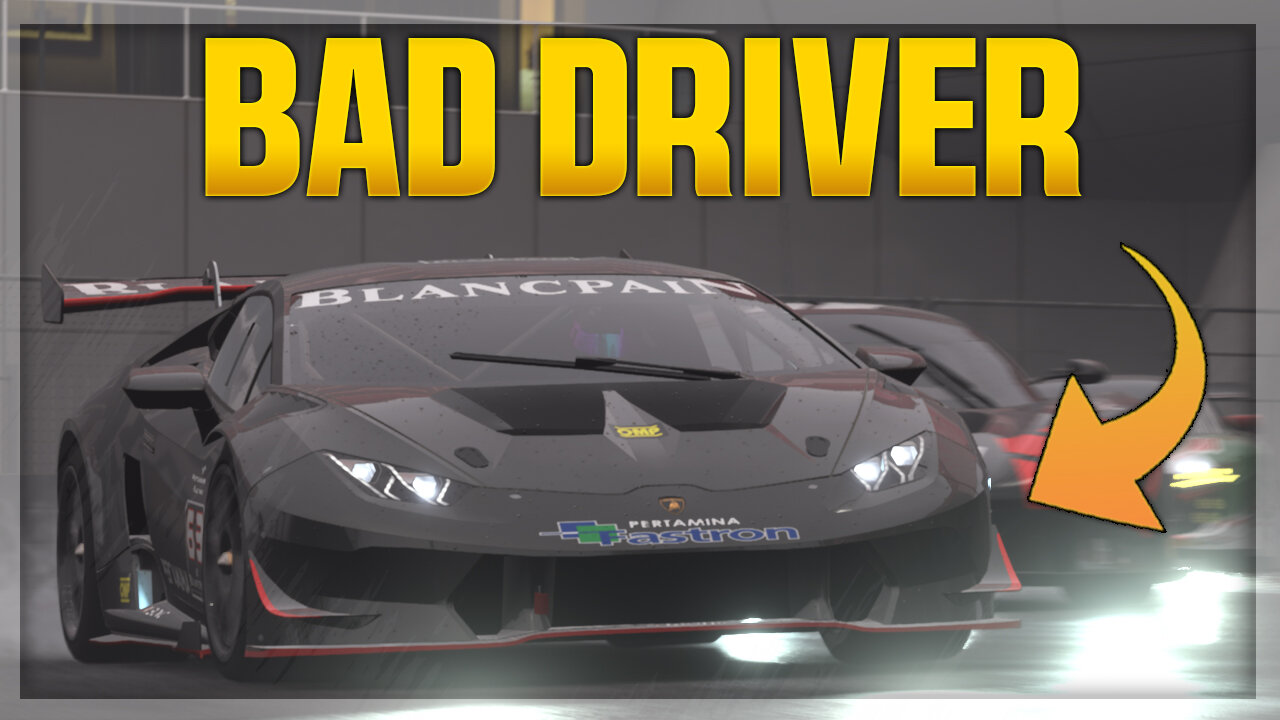 REALLY BAD Driver in OP Lambo Makes This Last To First Difficult!