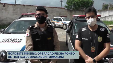 Nordeste Mineiro: operação fecha ponto de tráfico de drogas em Turmalina