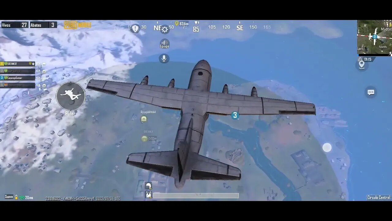 Play até que estava boa, mas apareceu um cara nas costas