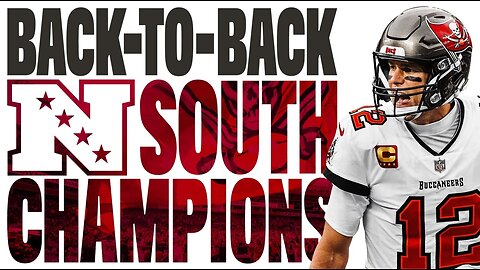 Bucs Claim Second Straight NFC South Title