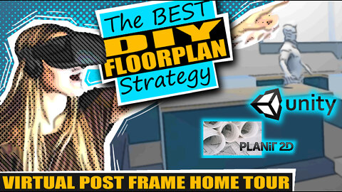 The Best DIY Floorplan Strategy & Virtual House Tour | DIY Barndominium