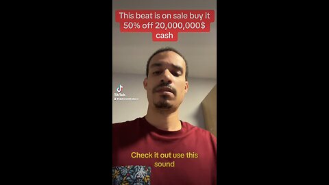 This beat is on sale for 20,000,000