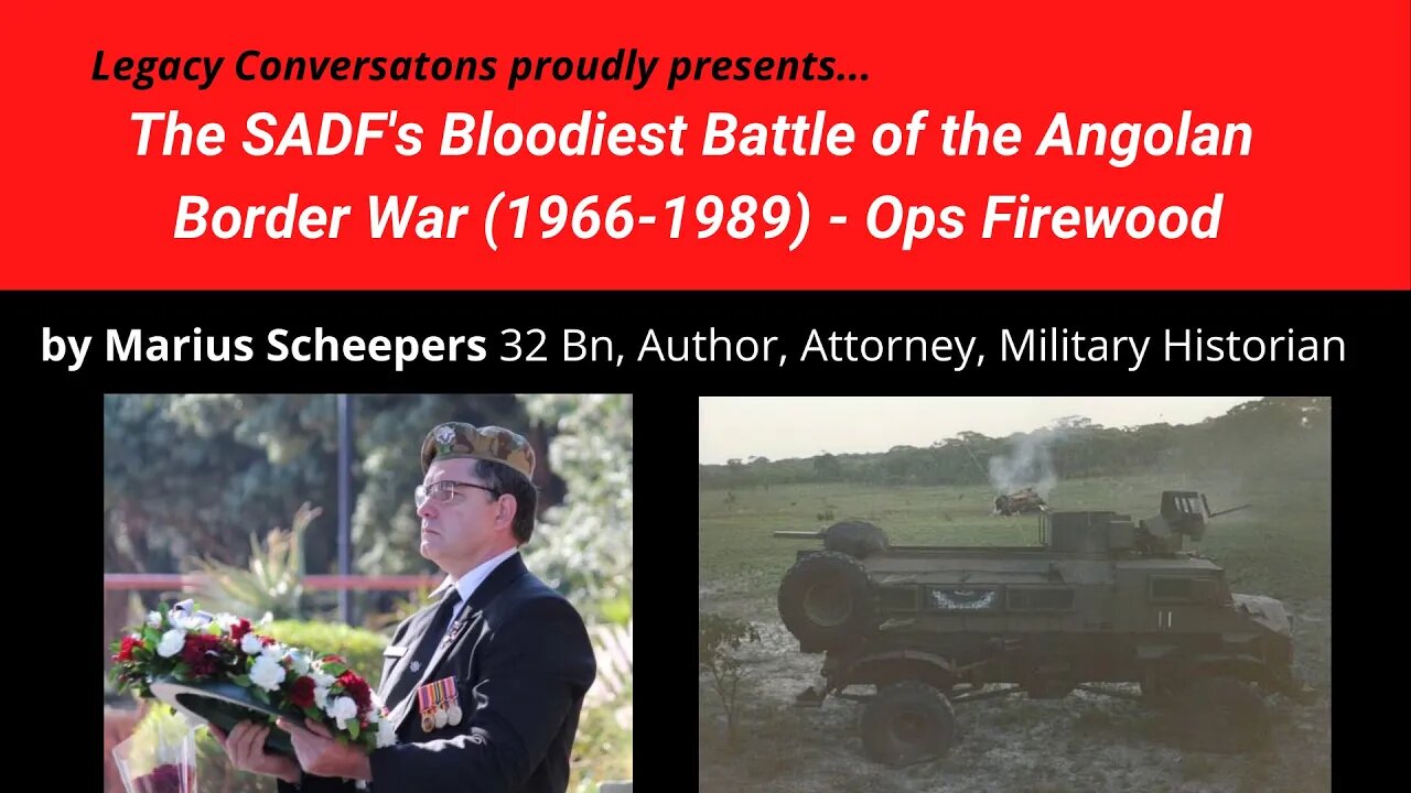 Legacy Conversations - Marius Scheepers - OPS Firewood 1987