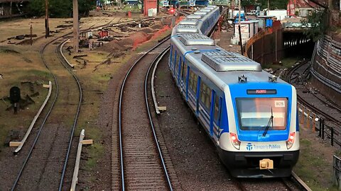 Viajando en el tren Sarmiento desde Once a Castelar + Anécdota.