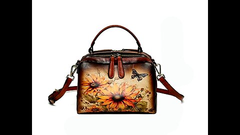 Vintage Classic Elegance Crossbody Handbag